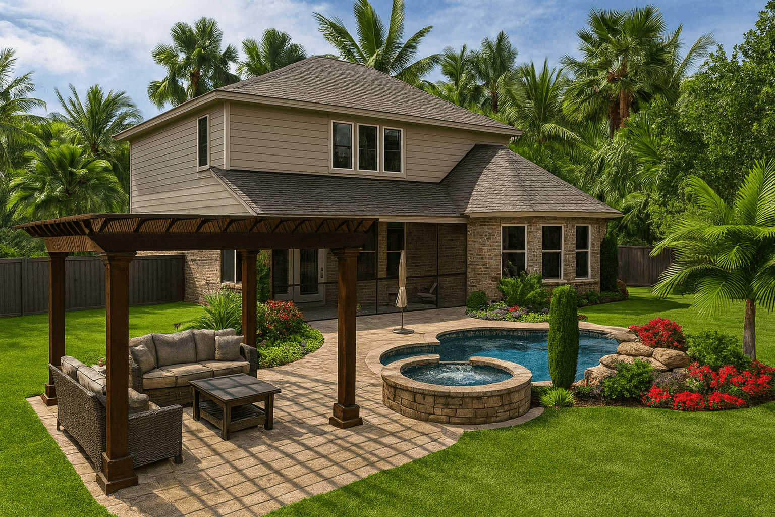 Pergola Paradise Pool