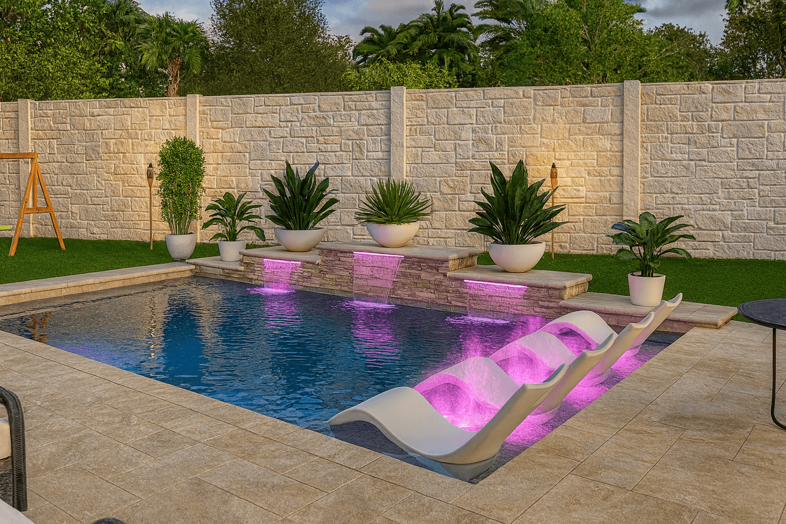 Minimalist Luxury Pool