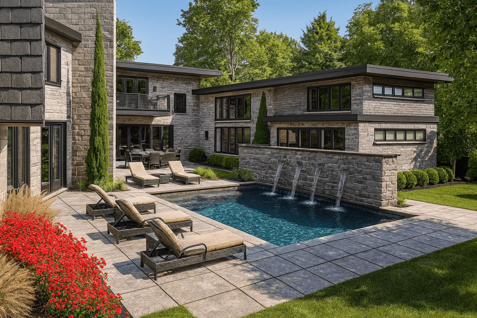Ultra-Modern Minimalist Pool