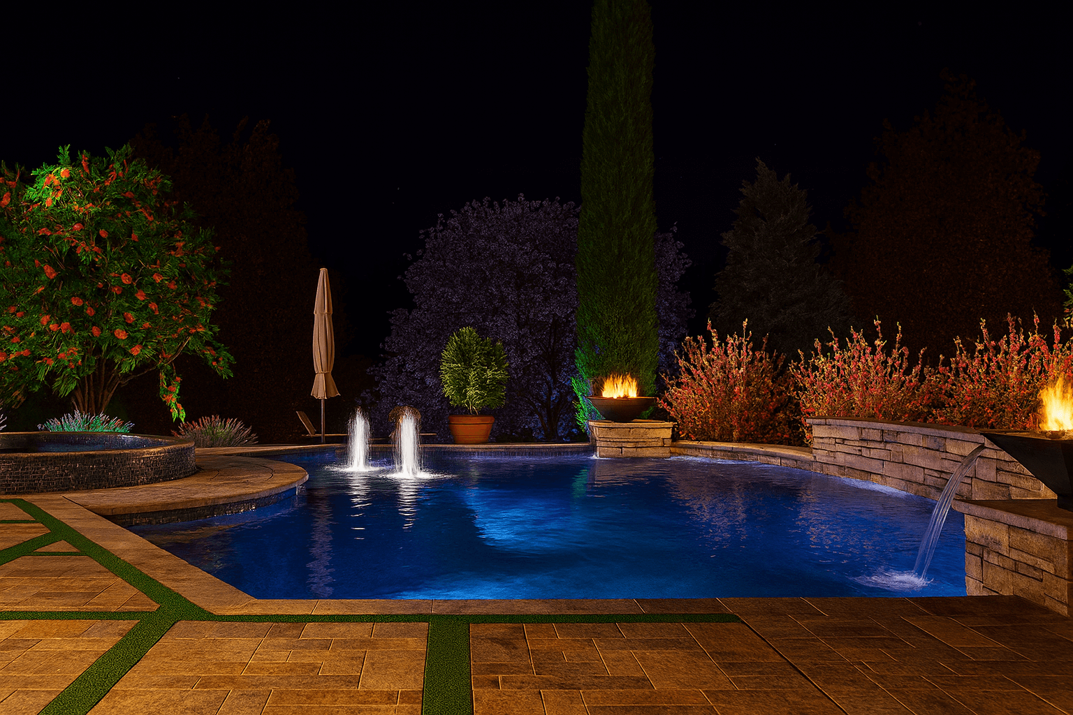Contemporary Pool Design