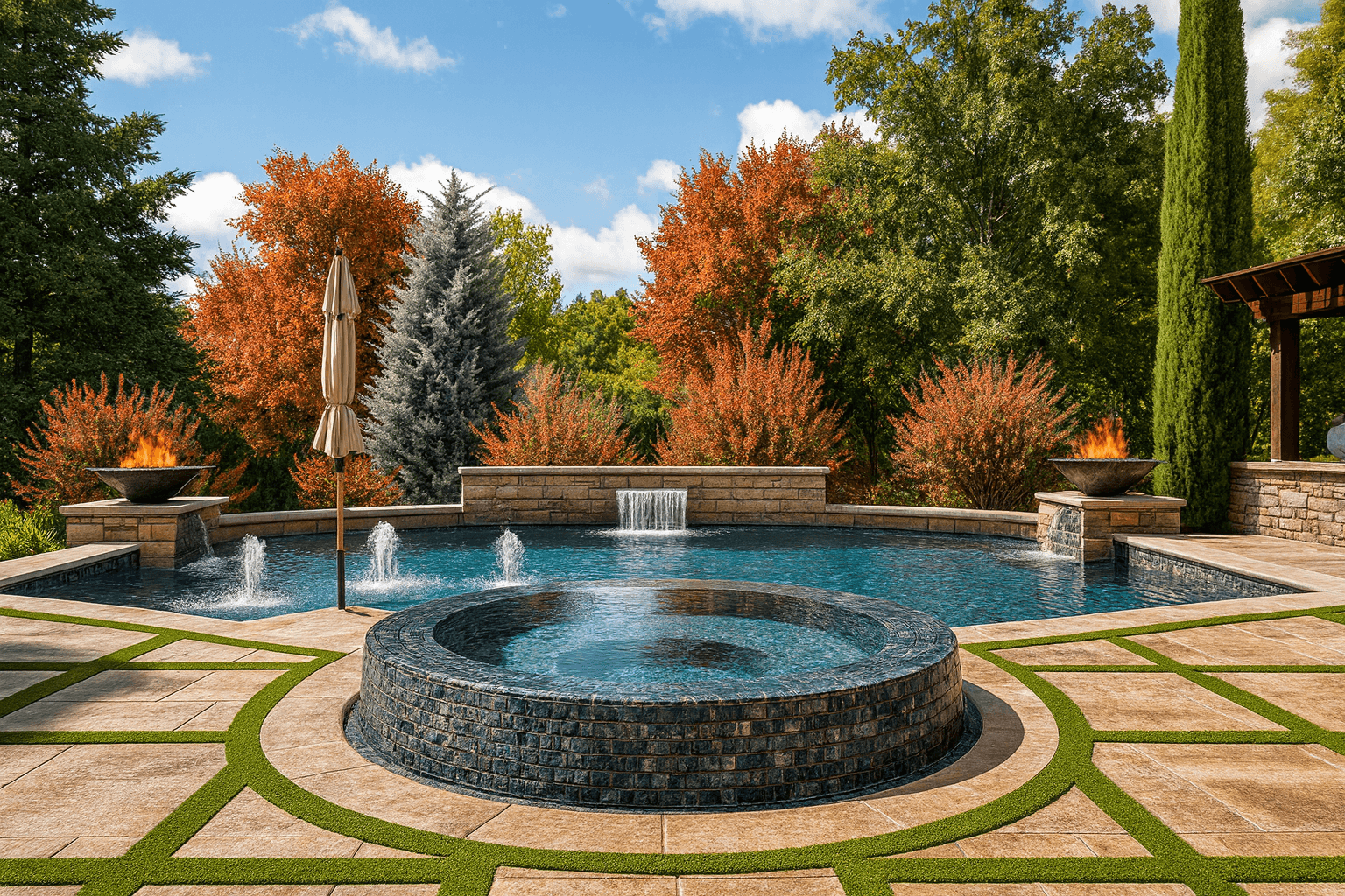 Luxury Estate Pool