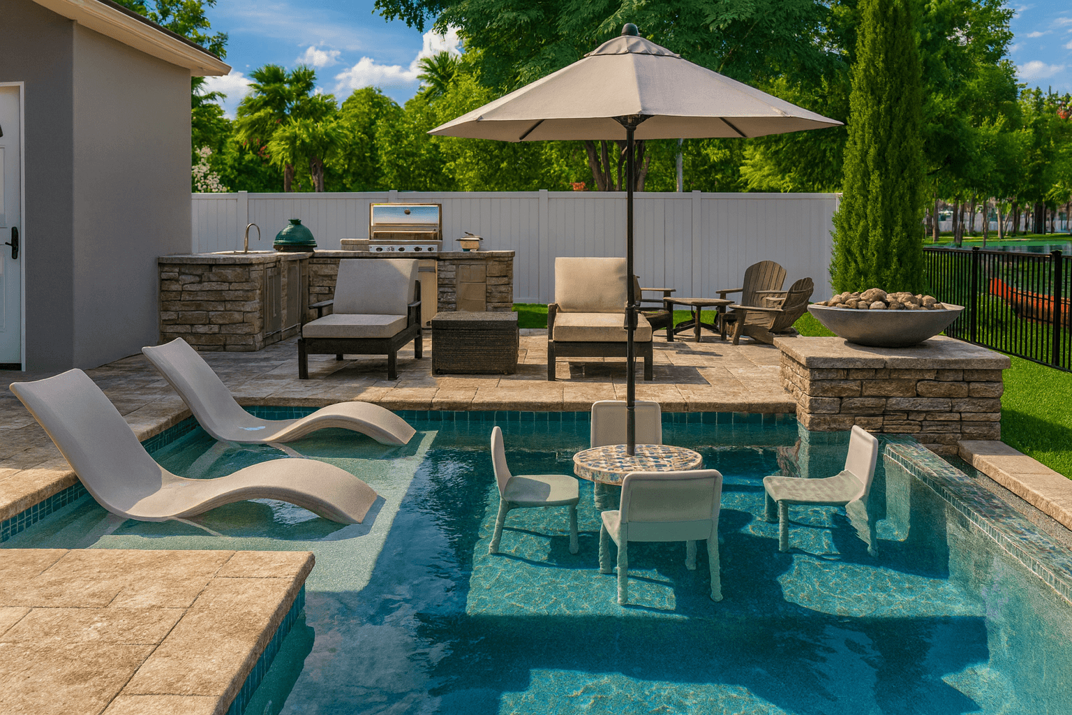 Compact Backyard Retreat
